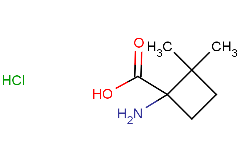 1-amino-2,2-dimethylcyclobutane-1-carboxylic acid hydrochloride