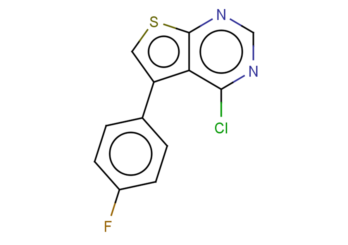 4-chloro-5-(4-fluorophenyl)thieno[2,3-d]pyrimidine