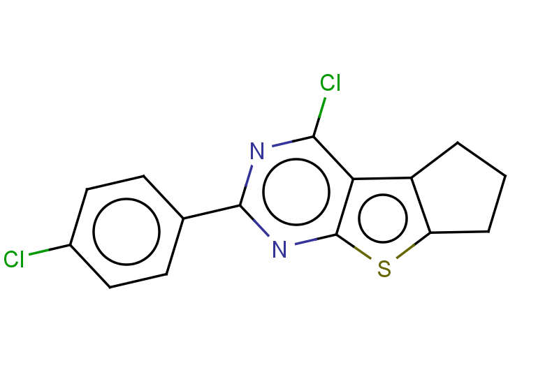12-chloro-10-(4-chlorophenyl)-7-thia-9,11-diazatricyclo[6.4.0.0,2,6]dodeca-1(12),2(6),8,10-tetraene