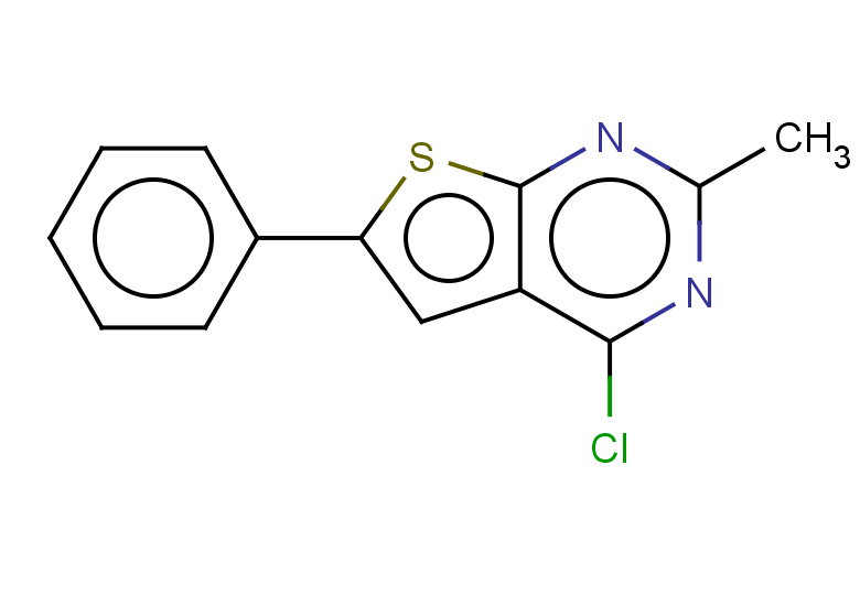 4-chloro-2-methyl-6-phenylthieno[2,3-d]pyrimidine