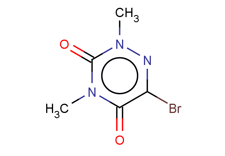 6-bromo-2,4-dimethyl-2,3,4,5-tetrahydro-1,2,4-triazine-3,5-dione