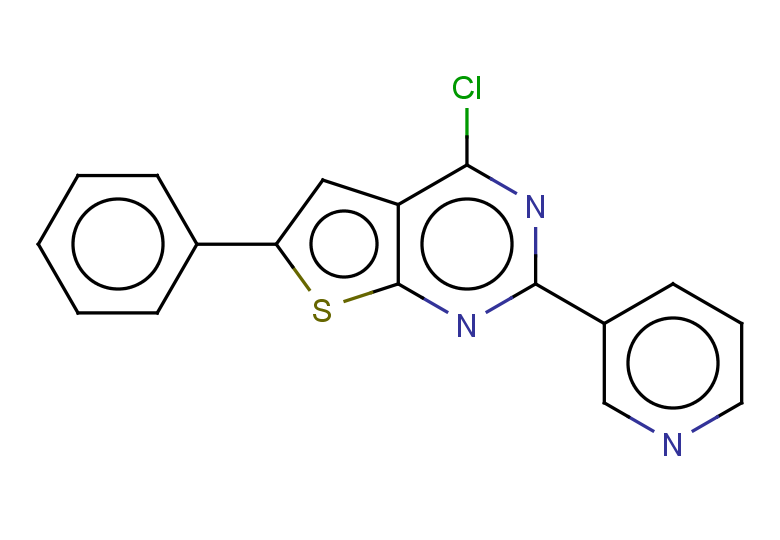 3-{4-chloro-6-phenylthieno[2,3-d]pyrimidin-2-yl}pyridine