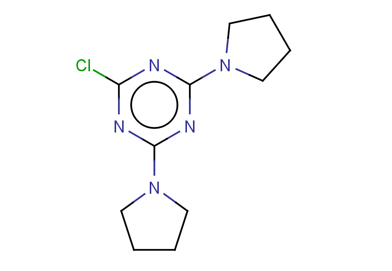 2-chloro-4,6-bis(pyrrolidin-1-yl)-1,3,5-triazine