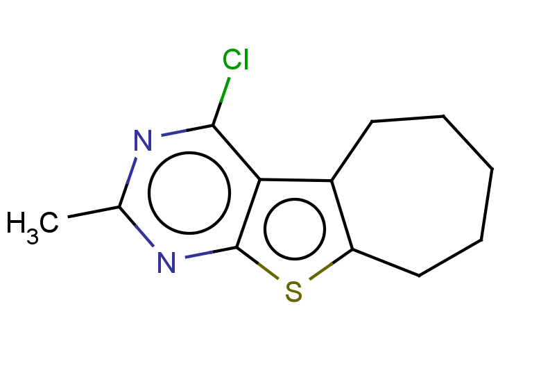 3-chloro-5-methyl-8-thia-4,6-diazatricyclo[7.5.0.0,2,7]tetradeca-1(9),2,4,6-tetraene