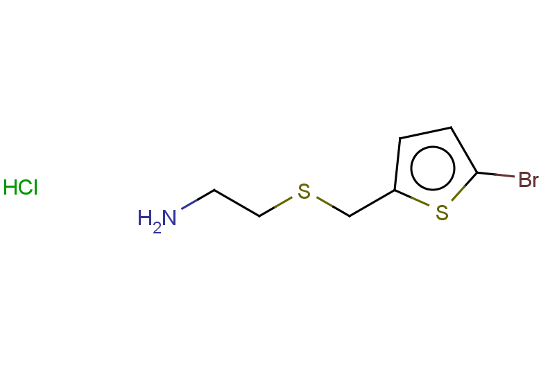 2-{[(5-bromothiophen-2-yl)methyl]sulfanyl}ethan-1-amine hydrochloride