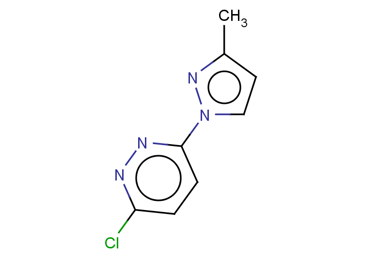 3-chloro-6-(3-methyl-1H-pyrazol-1-yl)pyridazine
