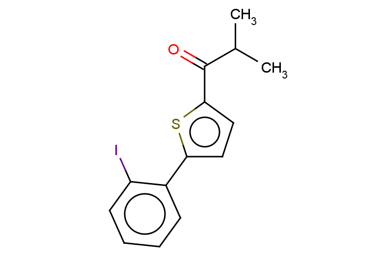 1-[5-(2-iodophenyl)thiophen-2-yl]-2-methylpropan-1-one