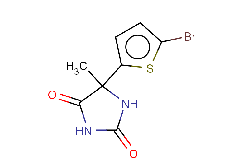 5-(5-bromothiophen-2-yl)-5-methylimidazolidine-2,4-dione