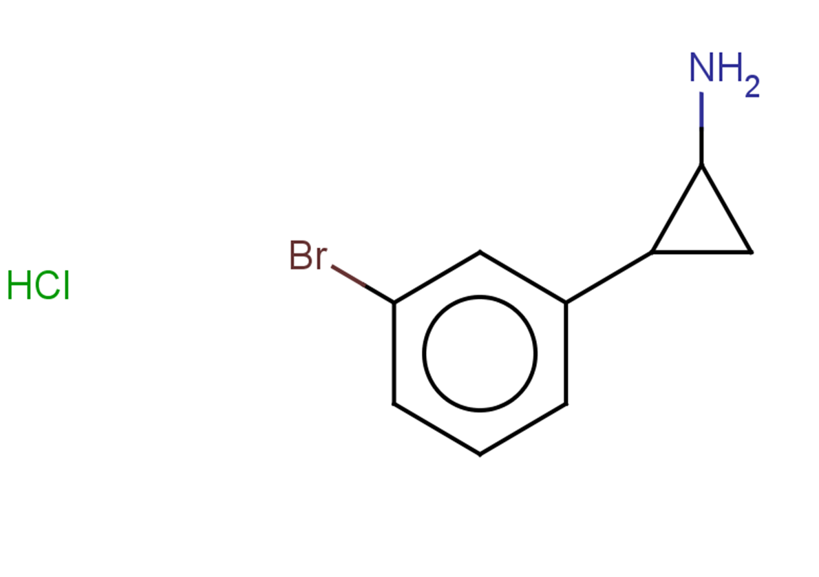 2-(3-bromophenyl)cyclopropan-1-amine hydrochloride