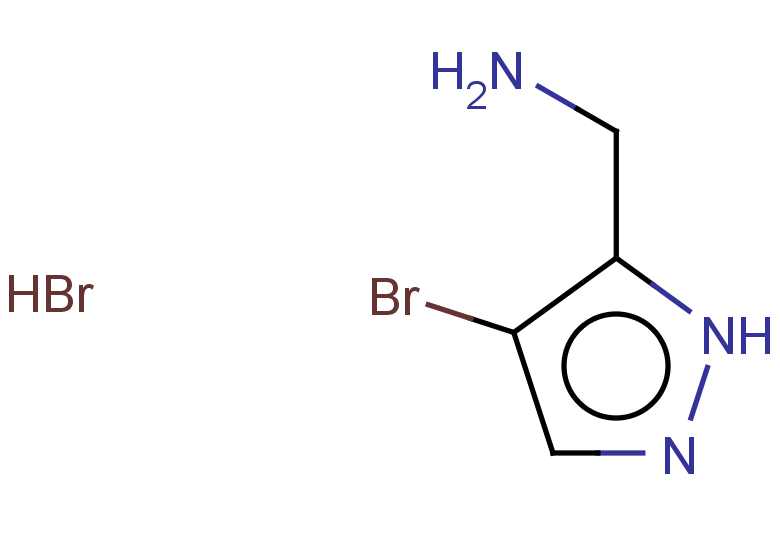 (4-bromo-1H-pyrazol-5-yl)methanamine hydrobromide