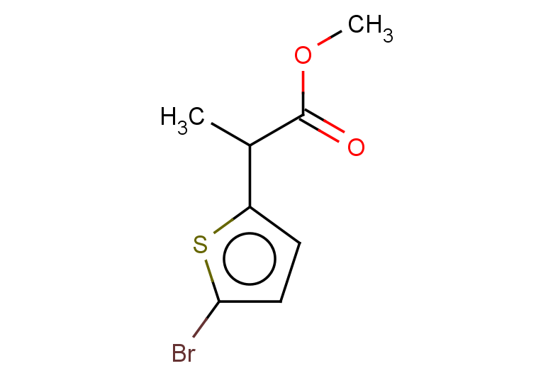 methyl 2-(5-bromothiophen-2-yl)propanoate