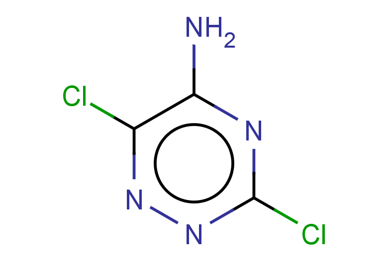 dichloro-1,2,4-triazin-5-amine