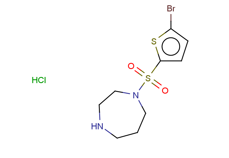 1-[(5-bromothiophen-2-yl)sulfonyl]-1,4-diazepane hydrochloride