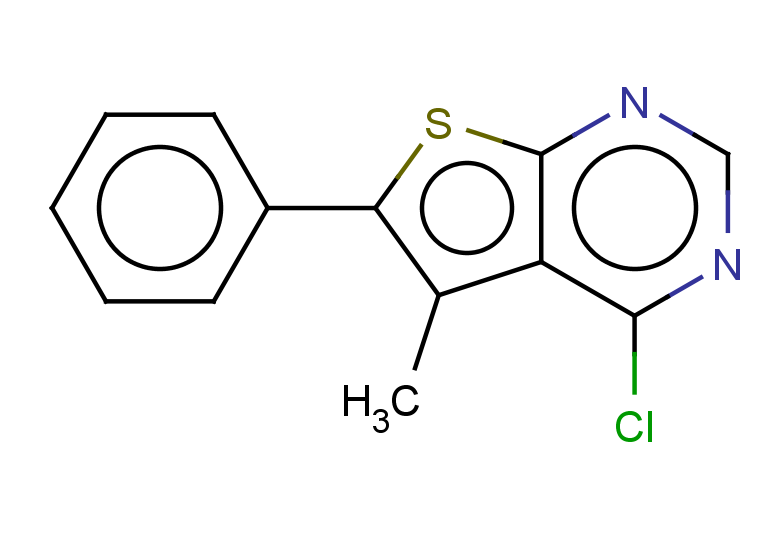 4-chloro-5-methyl-6-phenylthieno[2,3-d]pyrimidine