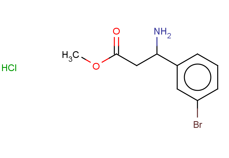 methyl 3-amino-3-(3-bromophenyl)propanoate hydrochloride