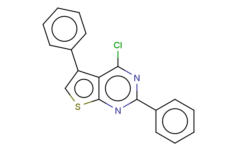 4-chloro-2,5-diphenylthieno[2,3-d]pyrimidine