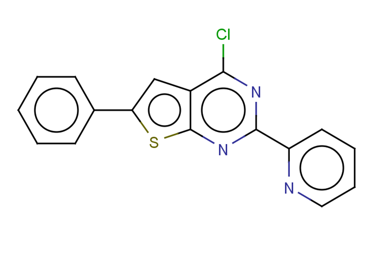 2-{4-chloro-6-phenylthieno[2,3-d]pyrimidin-2-yl}pyridine