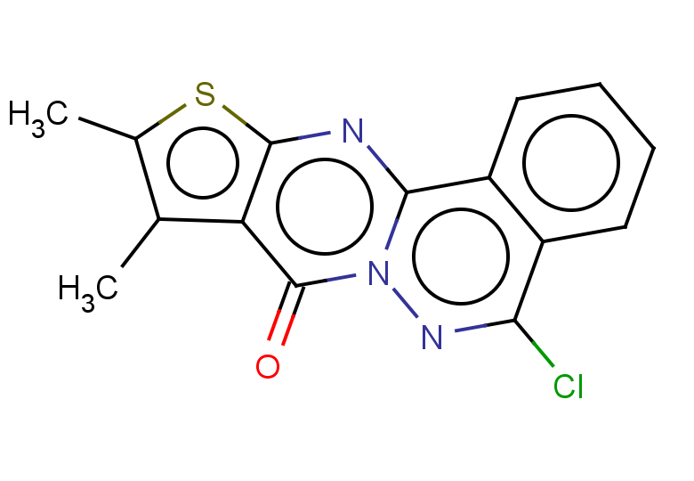 8-chloro-13,14-dimethyl-15-thia-9,10,17-triazatetracyclo[8.7.0.0^{2,7}.0^{12,16}]heptadeca-1(17),2,4,6,8,12(16),13-heptaen-11-one