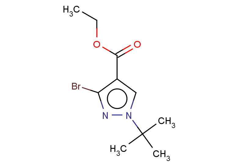 ethyl 3-bromo-1-tert-butyl-1H-pyrazole-4-carboxylate
