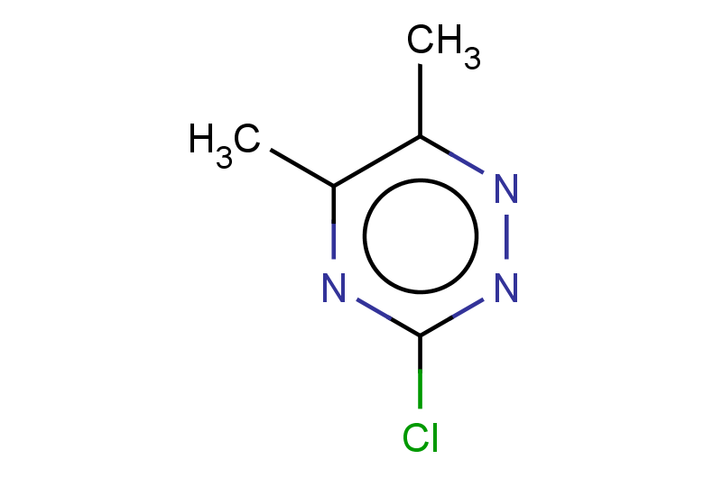 3-chloro-5,6-dimethyl-1,2,4-triazine