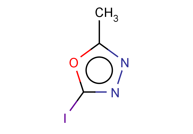 2-iodo-5-methyl-1,3,4-oxadiazole