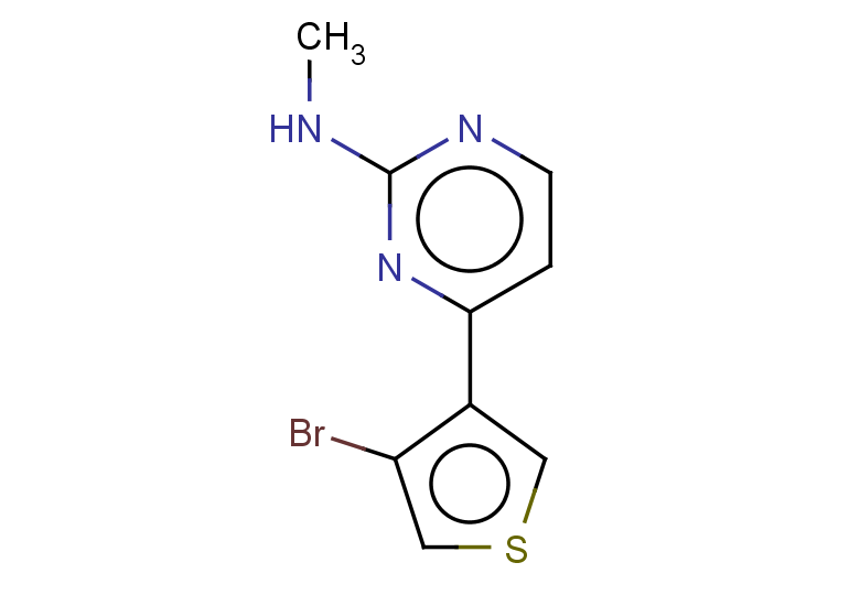 4-(4-bromothiophen-3-yl)-N-methylpyrimidin-2-amine