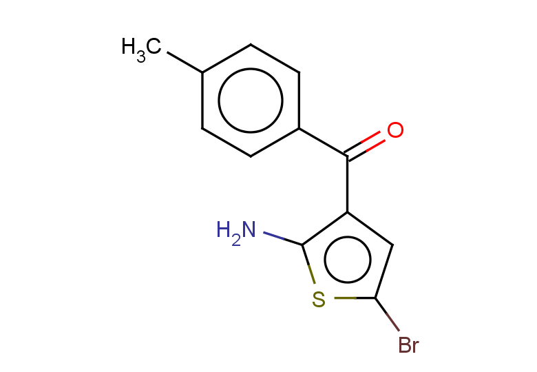 5-bromo-3-(4-methylbenzoyl)thiophen-2-amine