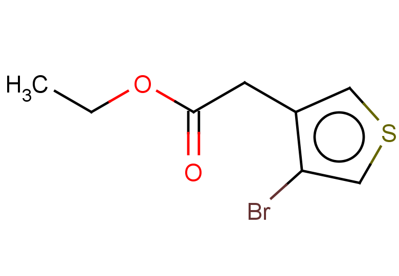 ethyl 2-(4-bromothiophen-3-yl)acetate