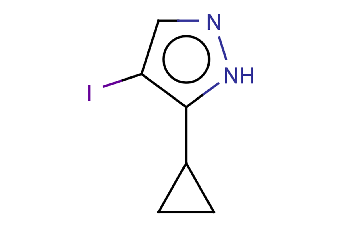 5-cyclopropyl-4-iodo-1H-pyrazole