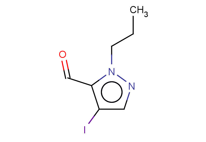 4-iodo-1-propyl-1H-pyrazole-5-carbaldehyde