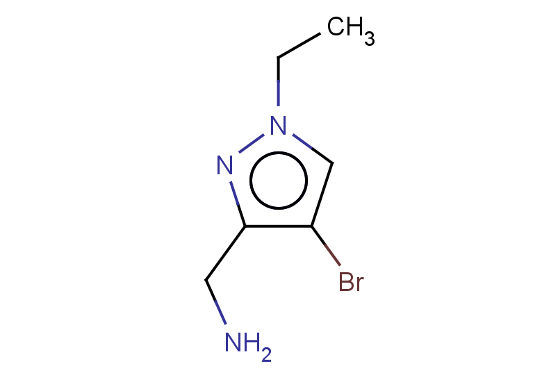 1-(4-bromo-1-ethyl-1H-pyrazol-3-yl)methanamine