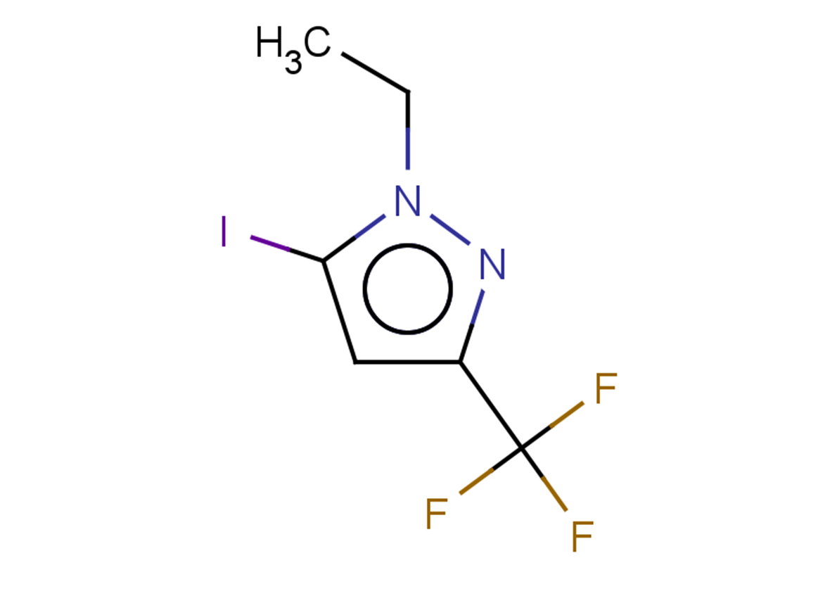 1-ethyl-5-iodo-3-(trifluoromethyl)-1H-pyrazole
