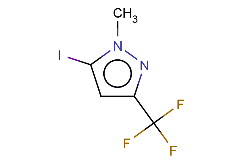 5-iodo-1-methyl-3-(trifluoromethyl)-1H-pyrazole