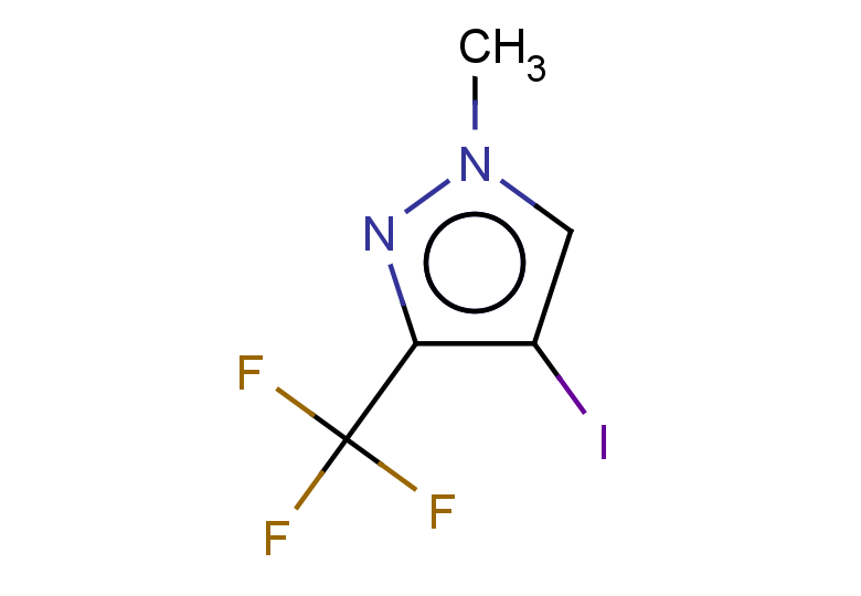 4-iodo-1-methyl-3-(trifluoromethyl)-1H-pyrazole