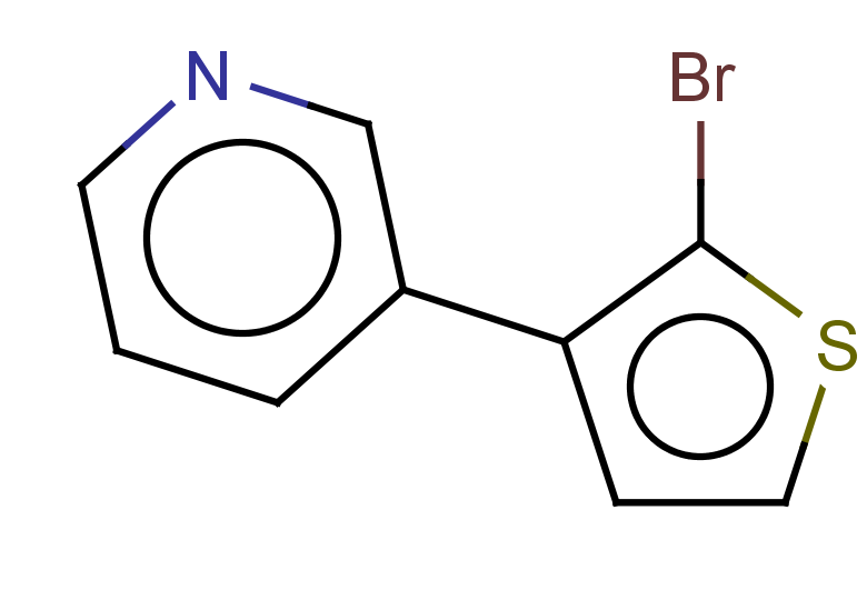3-(2-bromothiophen-3-yl)pyridine