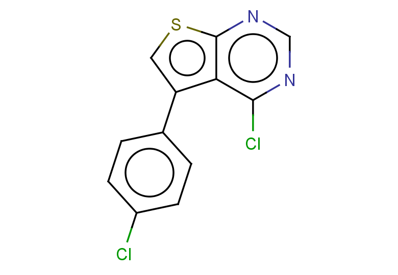 4-chloro-5-(4-chlorophenyl)thieno[2,3-d]pyrimidine