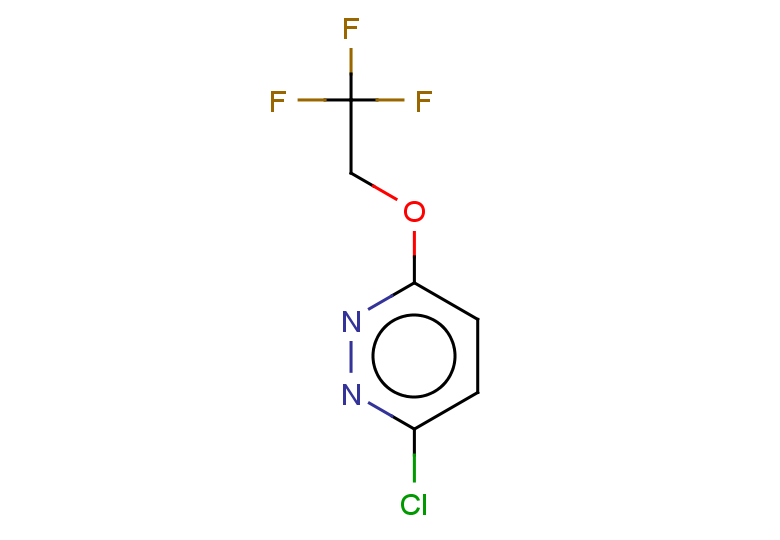 3-chloro-6-(2,2,2-trifluoroethoxy)pyridazine