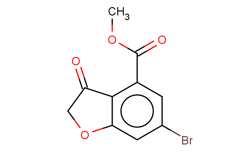 methyl 6-bromo-3-oxo-2,3-dihydro-1-benzofuran-4-carboxylate