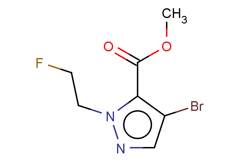 4-BROMO-2-(2-FLUORO-ETHYL)-2H-PYRAZOLE-3-CARBOXYLIC ACID METHYL ESTER