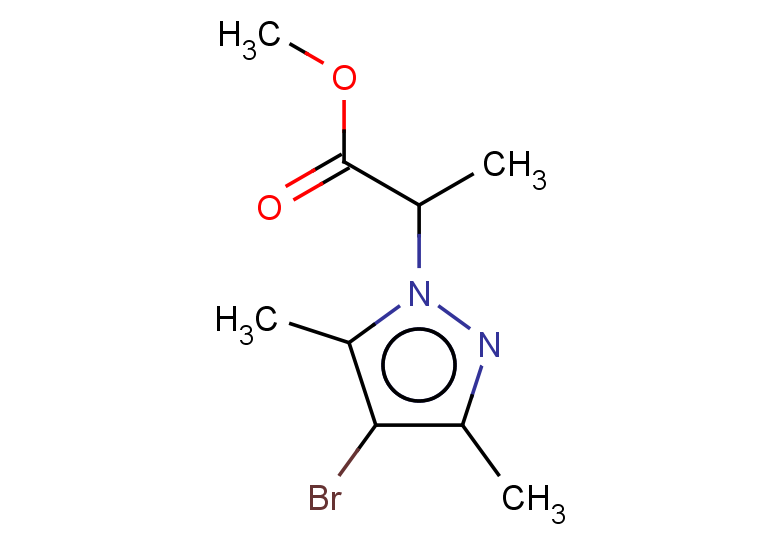 METHYL 2-(4-BROMO-3,5-DIMETHYL-1H-PYRAZOL-1-YL)PROPANOATE
