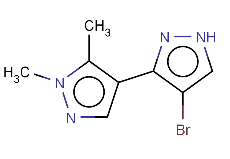 4-BROMO-1',5'-DIMETHYL-1H,1'H-3,4'-BIPYRAZOLE