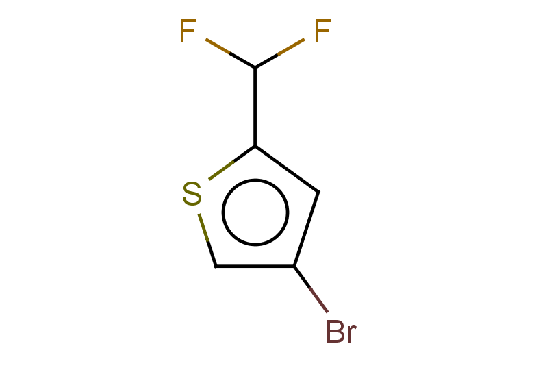4-bromo-2-(difluoromethyl)thiophene
