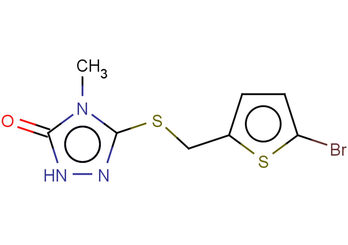 3-{[(5-bromothiophen-2-yl)methyl]sulfanyl}-4-methyl-4,5-dihydro-1H-1,2,4-triazol-5-one
