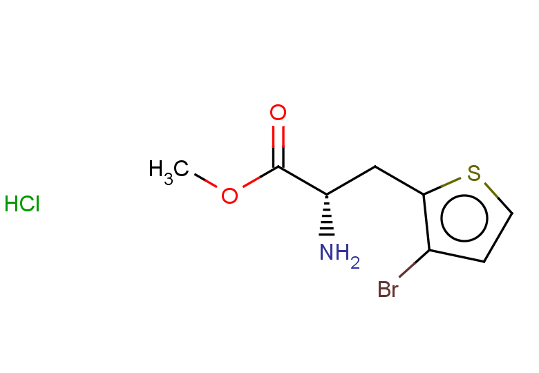 methyl (2S)-2-amino-3-(3-bromothiophen-2-yl)propanoate hydrochloride