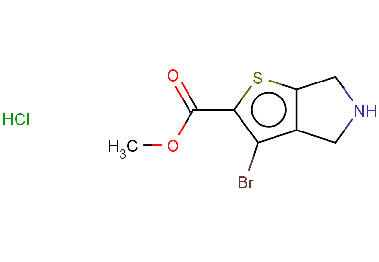 methyl 3-bromo-4H,5H,6H-thieno[2,3-c]pyrrole-2-carboxylate hydrochloride