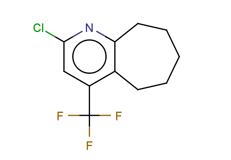 2-chloro-4-(trifluoromethyl)-5H,6H,7H,8H,9H-cyclohepta[b]pyridine