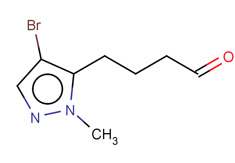 4-(4-bromo-1-methyl-1H-pyrazol-5-yl)butanal