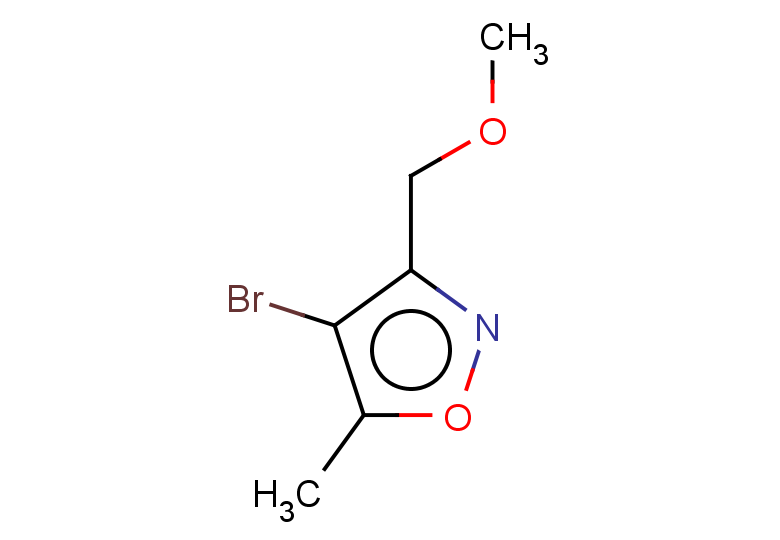 4-bromo-3-(methoxymethyl)-5-methyl-1,2-oxazole