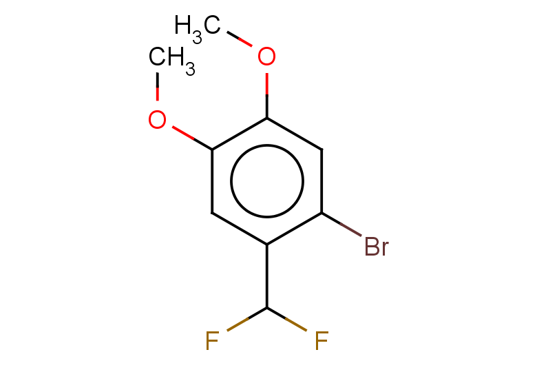 1-bromo-2-(difluoromethyl)-4,5-dimethoxybenzene