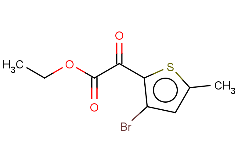 ethyl 2-(3-bromo-5-methylthiophen-2-yl)-2-oxoacetate